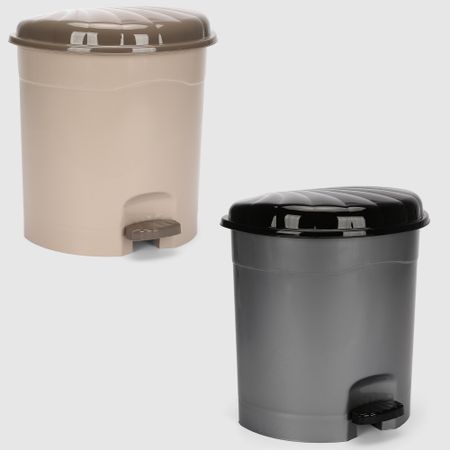 Ведро для мусора Follow me с педалью 8,5 л 28х34,5х29,5 см в ассортименте