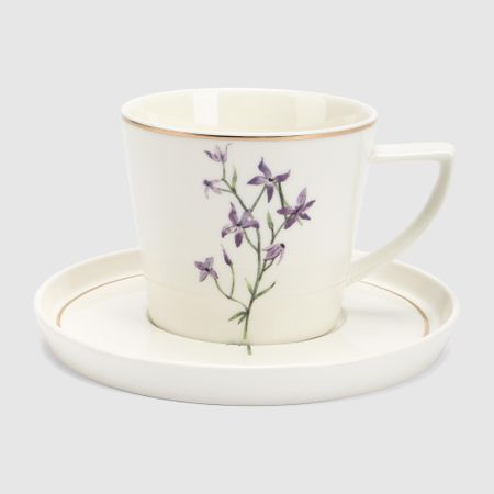 Набор French garden чашка 200 мл, блюдце, в ассортименте