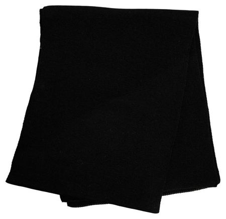 Шарф мужской Fishka черный, 30х160 см