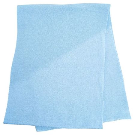 Шарф женский Fishka голубой, 30х160 см