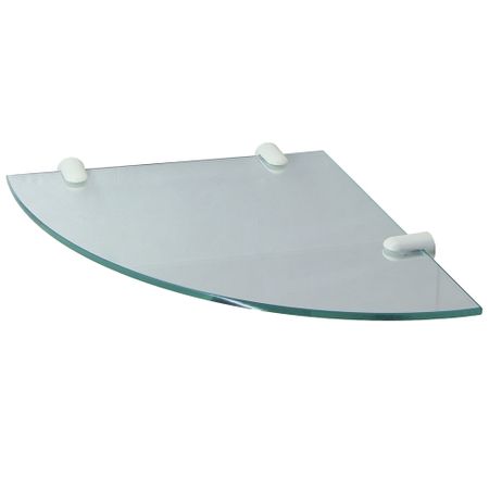 Полка для ванной WasserKraft угловая 290х30х290 мм стекло/металл белая (K-533W) эрих фромм душа человека