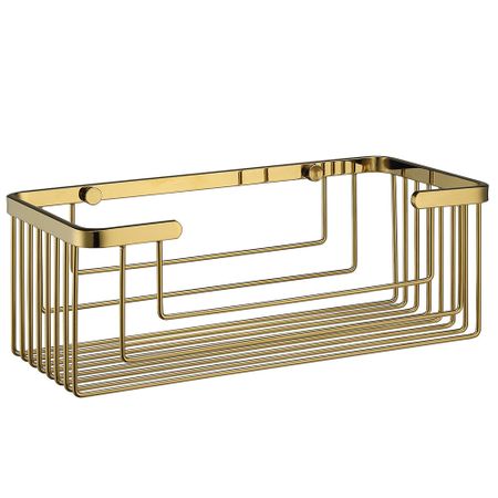 Полка для ванной WasserKraft Elbe K-7200 275х10х133 мм металл золото (K-711PG)