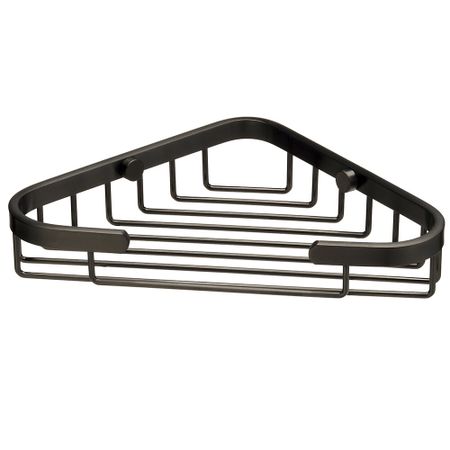 Полка для ванной WasserKraft угловая 203х35х130 мм металл сталь (K-733GM)