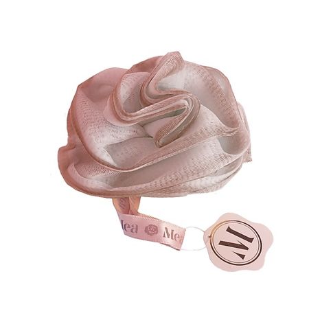 Мочалка MEA Губка-цветок для душа персиковая мягкая губка для душа в форме кошачьей лапки