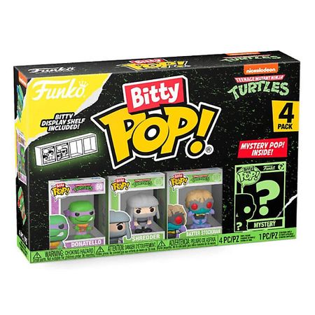 Набор детский FUNKO Фигурки черепашек-ниндзя Донателло Bitty POP!, 4 шт. фигурки лебедя moonbiffy