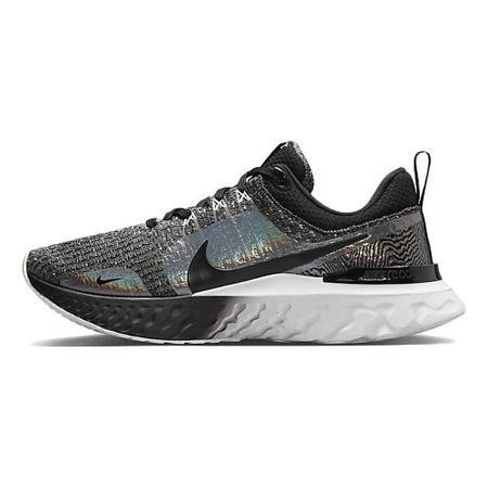 Кроссовки NIKE Кроссовки React Infinity Run Flyknit 3 Premium 'Black Zebra Iridescent' гелевая ручка zebra sarasa 3 3 а