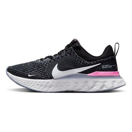 Кроссовки NIKE Кроссовки React Infinity Run Black Football Grey Pink