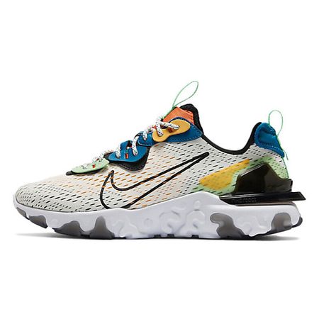 Кроссовки NIKE Кроссовки React Vision Phantom Green Abyss Laser Orange открыток bounprem laser lomo card 55 шт