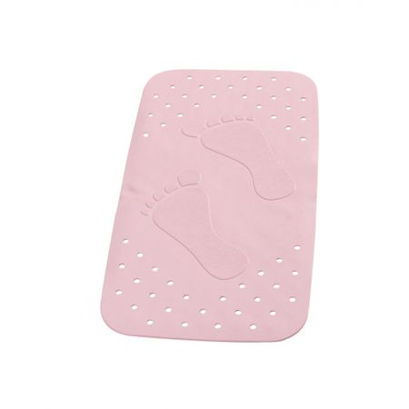 Коврик противоскользящий Ridder Plattfuss розовый 38x72 см