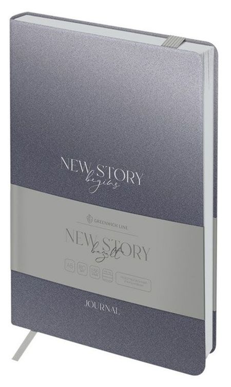Ежедневник Greenwich Line New Story Bazalt недатированный А5, 136 л