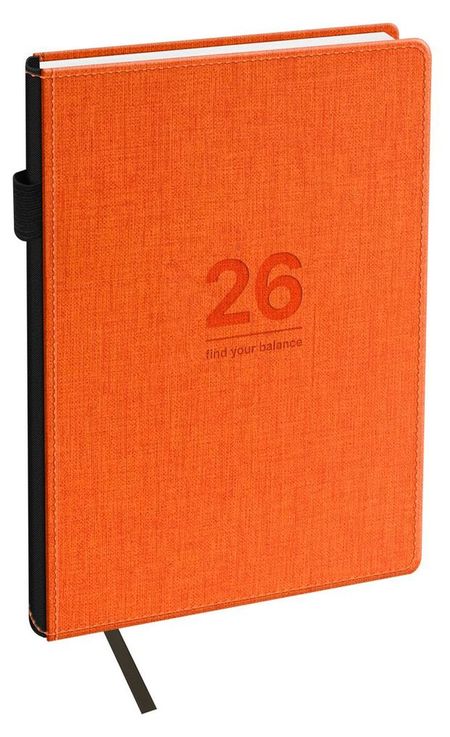 Ежедневник BG Fillsta Orange датированный А5, 176 л