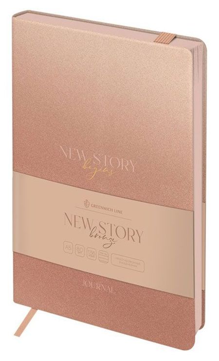 Ежедневник Greenwich Line New Story Bronze недатированный А5, 136 л