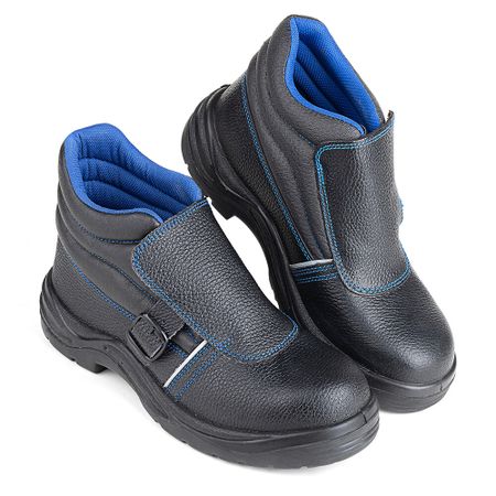 Ботинки рабочие для сварщика кожаные с защитным подноском размер 40 черные Prosafe Profi (24К) людмила юрьевна демихова разработка модели рабочей программы воспитателя учеб метод пособие