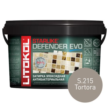 Затирка эпоксидная Litokol Starlike Defender Evo s.215 тортора 1 кг борис васильевич болотов здоровье человека в нездоровом мире 2 е изд