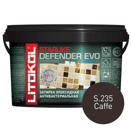 Затирка эпоксидная Litokol Starlike Defender Evo s.235 кофейный 1 кг борис васильевич болотов здоровье человека в нездоровом мире 2 е изд