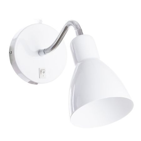 Бра Arte Lamp Dorm E14 40 Вт 220 В белое IP20 (A1408AP-1WH) бра arte lamp e27 60 вт 220 в белое ip20 a5029ap 1ss