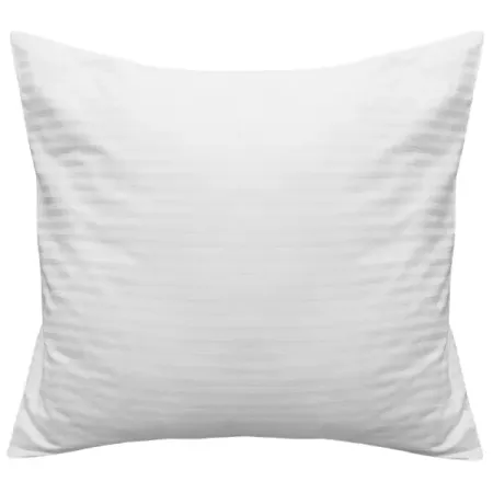 Наволочка Kreaforta 70x70 см страйп-сатин цвет белый