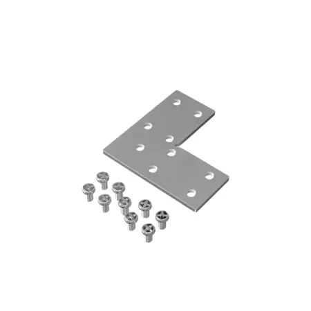 Соединительный крепеж для шинопровода Voltega цвет серый