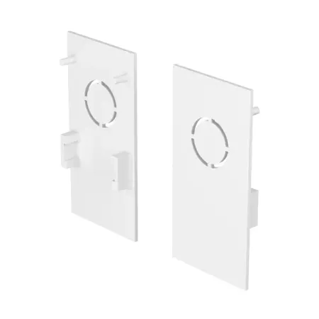 Заглушка шинопровода Voltega цвет белый 2 шт. отличное количество 50 шт 4 про 2 фазы миниатюрный шаговый двигатель 10 типов 5 шт в пластиковой коробке для инструментов