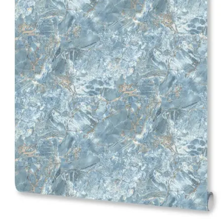 Обои флизелиновые Euro Decor Lucerna синие 1.06 м ED7318-03