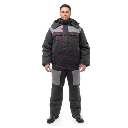 Костюм рабочий мужской утепленный Спрут Фаворит 56-58 рост 182-188 см серый/красный гастон леру человек вернувшийся издалека