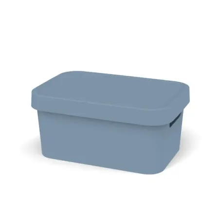 Ящик для хранения Folk 4.5л прямоугольная цвет серо-голубой антонио дамасио странный порядок вещей