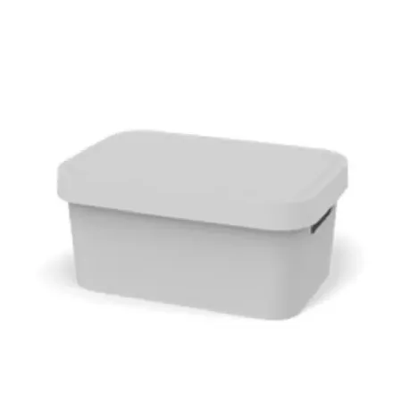 Ящик для хранения Folk 4.5л прямоугольная цвет светло-серый антонио дамасио странный порядок вещей