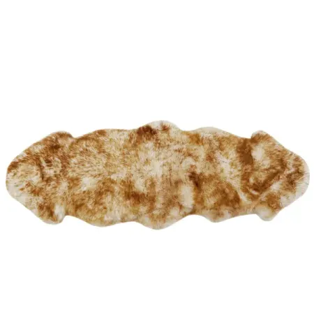 Шкура Овечья двойная 60х185 см шерсть цвет палевый юлия волкодав шкура