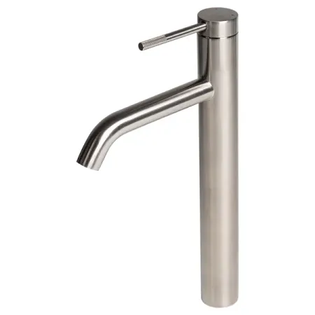 Смеситель для раковины KONSENSA Терни однорычажный на столешницу цвет сатин