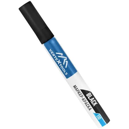 Маркер-краска Vertextools 0020-02 черный 3-6 мм