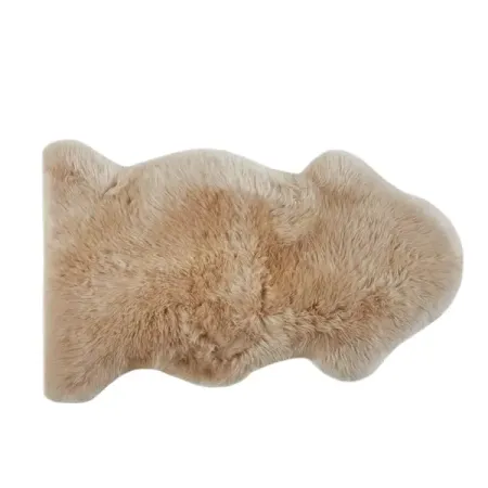 Шкура Овечья одинарная 55х95 см шерсть цвет кремовый юлия волкодав шкура