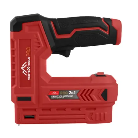 Степлер аккумуляторный Vertextools 0043-09, 3.7 В Li-Ion 2 Ач