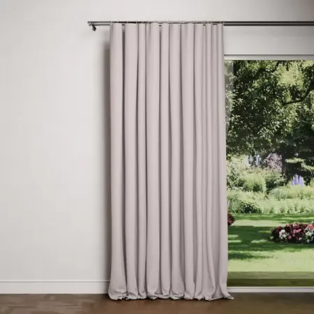 Штора на ленте Miamoza Софти 200x280 см цвет светло-розовый