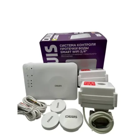 Система защиты от протечки воды DILWIS Smart Wi-Fi 3/4