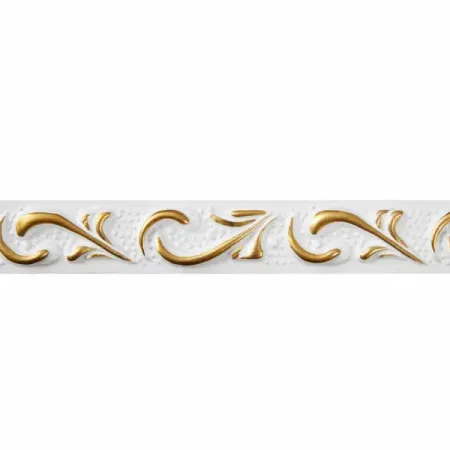 Молдинг самоклеящийся Столица Текстиля настенно-потолочный полиуретан бело-желтый 20x20x5000 мм магнит столица юга краснодар мvs 01328