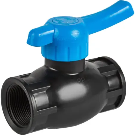 Кран шаровой прямой Политэк DN40 PN16 1 1/2