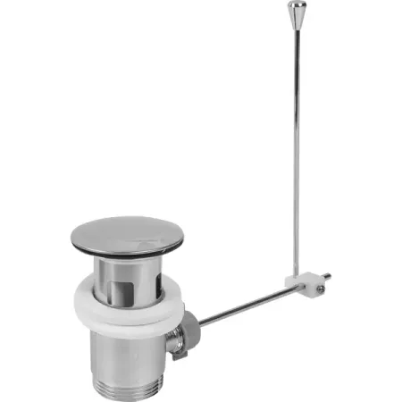 Выпуск для раковины MONLID 40 мм рычаг с переливом хром