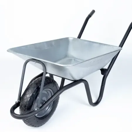 Тачка садовая Павловская заря 1 колесо максимальная нагрузка 175 кг 75 л полипропилен