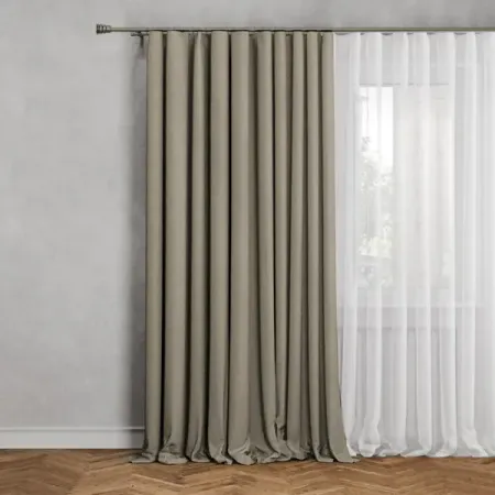 Штора на ленте Miamoza Меланж 200x280 см цвет бежевый адам фернер принятие решений освободись от стереотипов и управляй своей жизнью