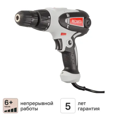 Дрель-шуруповерт сетевая Ресанта СШ-1500, 550 Вт