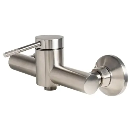 Смеситель для душа KONSENSA Терни однорычажный цвет сатин термостатические ручки для душа  ированные