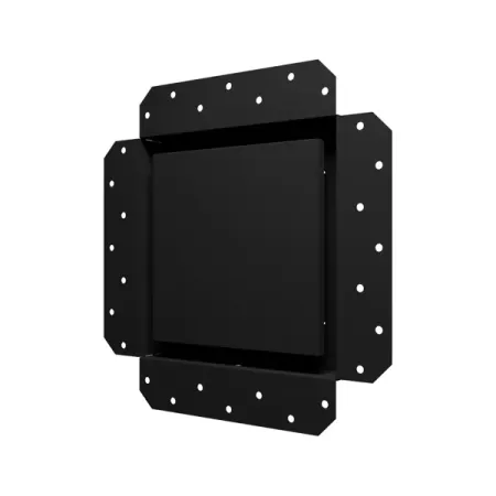 Вентиляционная решетка Era SGR 200x290 мм сталь цвет черный передняя решетка гоночного гриля для infiniti q50 q50s 2018 2023 все модели в виде сот глянцевый верхний бампер стандартная сетка в комплекте