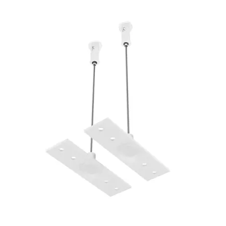 Кронштейн-подвес для шинопровода Voltega цвет белый 2 шт.