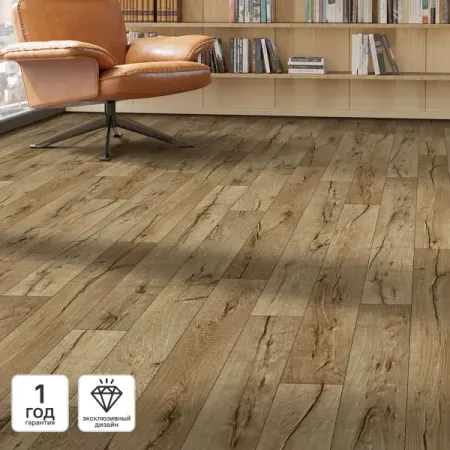 Линолеум полукоммерческий KREAFORTA «Фландрия» 32 класс 1.5 м рождественская елка дверной коврик мягкий и удобный коврик для ванной комнаты кухни комнаты впитывающий нескользящий коврик для дома