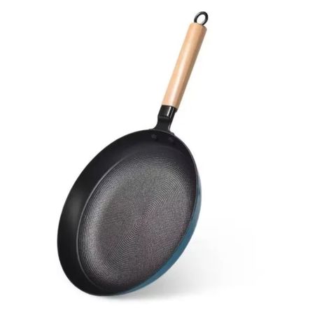 Сковорода Fissman Seagreen эмалированный чугун 28x5,5 см