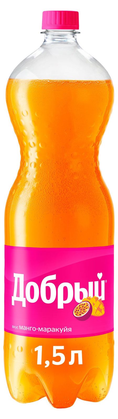 Напиток газированный Добрый Манго-Маракуйя, 1,5 л