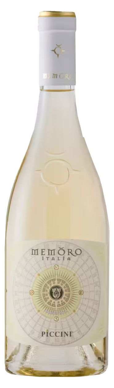 Вино Piccini Memoro белое сухое Италия, 0,75 л станислав александрович минаков вино с печалью пополам статьи о русской поэзии