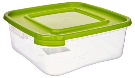 Контейнер для СВЧ Полимербыт Каскад квадратный, 0,7 л