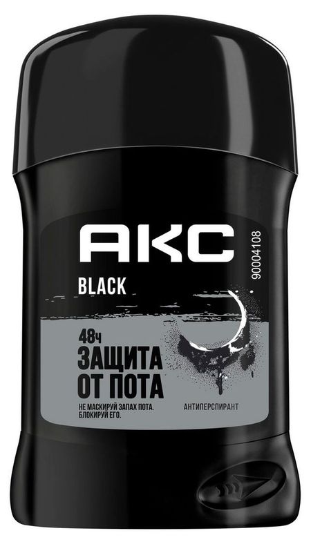Дезодорант-антиперспирант стик Акс Black Морозная груша и кедр, 50 мл