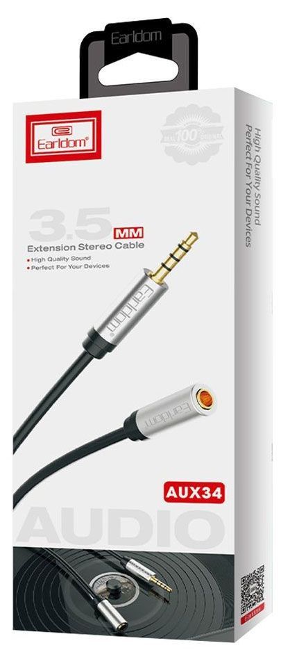 Аудиокабель Earldom ET-AUX34 3,5 мм, 1 м самуил яковлевич маршак дом который построил джек